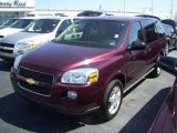 2008 Bordeaux Red Metallic Chevrolet Uplander LS #7788355