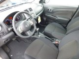 2013 Nissan Versa 1.6 SV Sedan Charcoal Interior