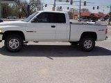 1998 Bright White Dodge Ram 1500 Sport Extended Cab 4x4 #7798174