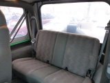 2005 Jeep Wrangler X 4x4 Rear Seat