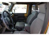 2008 Jeep Wrangler Unlimited Rubicon 4x4 Front Seat