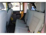 2008 Jeep Wrangler Unlimited Rubicon 4x4 Rear Seat