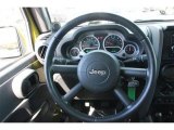 2008 Jeep Wrangler Unlimited Rubicon 4x4 Steering Wheel