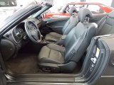 2010 Saab 9-3 2.0T Convertible Black Interior