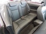 2010 Saab 9-3 2.0T Convertible Rear Seat