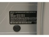 2012 5 Series Color Code for Titanium Silver Metallic - Color Code: 354