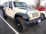 2011 Jeep Wrangler Unlimited Mojave 4x4 Front 3/4 View