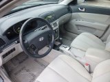 2008 Hyundai Sonata SE V6 Gray Interior
