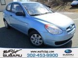 2008 Ice Blue Hyundai Accent GS Coupe #78076461