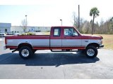 Toreador Red Metallic Ford F250 in 1997