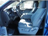 2013 Ford F150 XLT SuperCrew 4x4 Steel Gray Interior