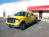 2006 Screaming Yellow Ford F250 Super Duty Amarillo Special Edition Crew Cab 4x4 #7796634
