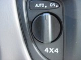 2001 Ford Escape XLT V6 4WD Controls