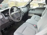 2012 Ford F150 XLT SuperCab 4x4 Steel Gray Interior