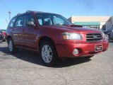 2004 Cayenne Red Pearl Subaru Forester 2.5 XT #78122468