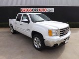 2013 Summit White GMC Sierra 1500 SLE Crew Cab #78122130