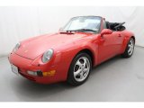 1997 Porsche 911 Carrera Cabriolet Front 3/4 View