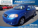 2007 Bright Blue Chevrolet Aveo LS Sedan #78122236