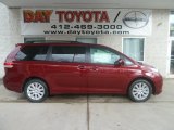 2013 Salsa Red Pearl Toyota Sienna LE AWD #78121775