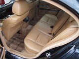 2006 BMW 7 Series 750i Sedan Rear Seat
