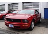 2009 Torch Red Ford Mustang V6 Coupe #7798054