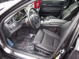 2010 BMW 7 Series 750Li Sedan Front Seat