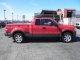 2006 Bright Red Ford F150 FX4 SuperCab 4x4 #78122333