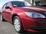 2013 Deep Cherry Red Crystal Pearl Chrysler 200 Touring Sedan #78122433