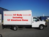 2013 Summit White GMC Savana Cutaway 3500 Commercial Moving Truck #78122323