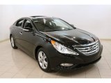 2011 Midnight Black Hyundai Sonata Limited 2.0T #78122209