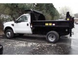 2009 Ford F350 Super Duty XL Regular Cab Chassis Dump Truck