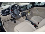 2013 Volkswagen Beetle 2.5L Convertible Beige Interior