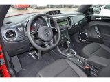 2013 Volkswagen Beetle Turbo Convertible Titan Black Interior