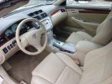 2006 Toyota Solara SLE V6 Convertible Ivory Interior