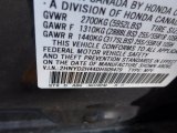 2013 MDX Color Code for Graphite Luster Metallic - Color Code: NH782M
