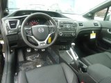2013 Honda Civic Si Sedan Black Interior