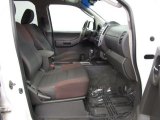 2010 Nissan Xterra Off Road 4x4 Gray/Red Interior