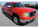 2011 GMC Sierra 1500 SLT Crew Cab 4x4 Front 3/4 View