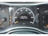 2014 Jeep Grand Cherokee Limited 4x4 Gauges