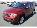 2013 Deep Cherry Red Crystal Pearl Jeep Compass Latitude #78122266
