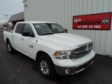 2013 Bright White Ram 1500 Big Horn Crew Cab 4x4 #78181403