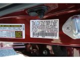 2011 Civic Color Code for Tango Red Pearl - Color Code: R525P