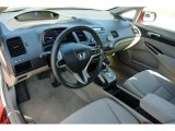 2011 Honda Civic LX Sedan Beige Interior