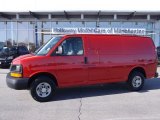2008 Victory Red Chevrolet Express 2500 Cargo Van #78181239
