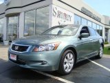 2008 Mystic Green Metallic Honda Accord EX-L V6 Sedan #7790925