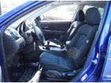 2007 Mazda MAZDA3 s Touring Sedan Black Interior