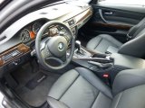 2009 BMW 3 Series 335xi Sedan Black Interior