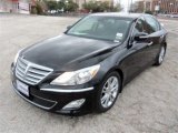 2013 Black Noir Pearl Hyundai Genesis 3.8 Sedan #78181164