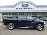 2012 True Blue Pearl Dodge Ram 1500 Big Horn Crew Cab 4x4 #78181225