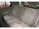 2000 Isuzu Rodeo LS 4WD Rear Seat
